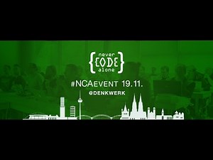 denkwerk Neve Code Alone Event 19.11.2016 Köln Startplatz
