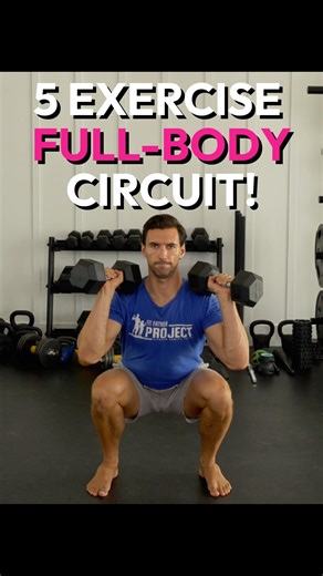 Fit Mother Project | Lifelong Health For Women Over 40 on Instagram: "THE 5-MOVE FULL BODY CIRCUIT THAT BUILDS REAL STRENGTH & CONFIDENCE 🔥 No fancy equipment. No complicated routines. Just 5 proven exercises that hit every major muscle group, boost your metabolism, and deliver results in under 25 minutes. This is the workout busy women need—efficient, effective, and empowering. THE EXERCISES: ✅ Kettlebell Swing – Sculpt your glutes, hamstrings & core ✅ Dumbbell Deadlift – Build strong legs and