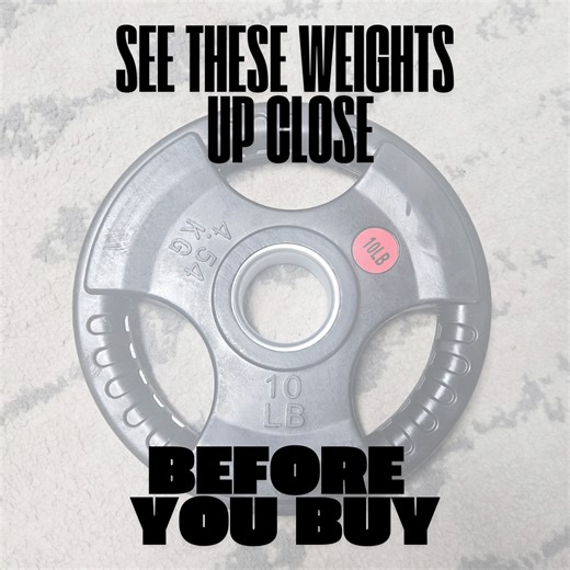 Watch Before You Buy - Get a closer look at these weights! on Amazon Live