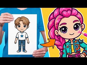 Draw, Prank, Repeat — K-pop Demon Hunters with Sam & Sue! 🧩🎤🧚‍♀️