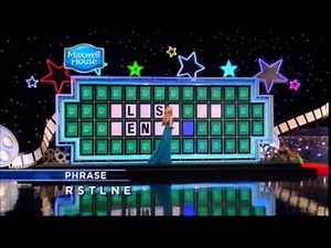 Wheel of Fortune 11/3/10: Don't look down?