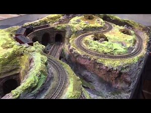 009 Live Steam Layout, Barnsley Model Railway Exhibition 2016