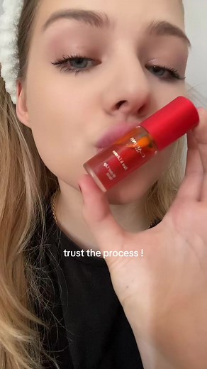 orange tint must have ❗️❗️ #fypシ #liptutorial #makeuptutorial