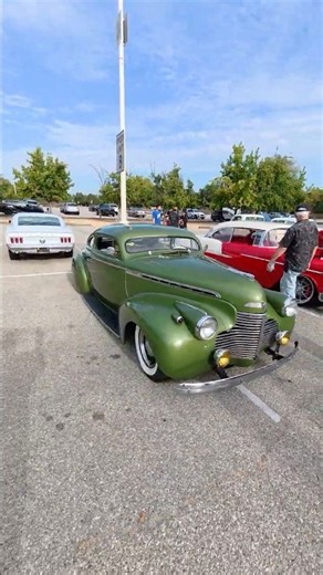 Is This The Coolest Car To Show Up To #supercarsunday #hotrod #shorts
