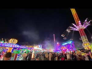 Rushden Feast Fair | John Thurston and son Funfair | September 2025 (Cheap Night)
