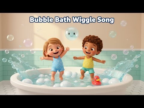 Wiggle in the Bubble Bath | Fun Toddler Dance Song
