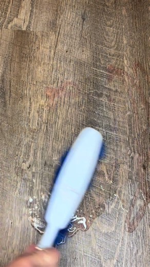 A quick gain products floor scrubbing after juice was spilt on the kitchen floor 🥴🫧 messes give me an excuse to make some suds 🧽 #cleantok #scrubbing #asmr #floorscrub #fyp