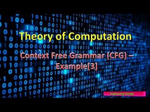 Mind Luster - Learn CFG Example 3 Example of Context Free Grammar in Theory of Computation CFG ContextFreeGrammar