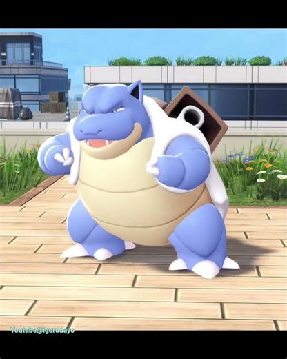 カメックス❣Blastoise #ポケモンza #pokemonlegendsza #pokemon