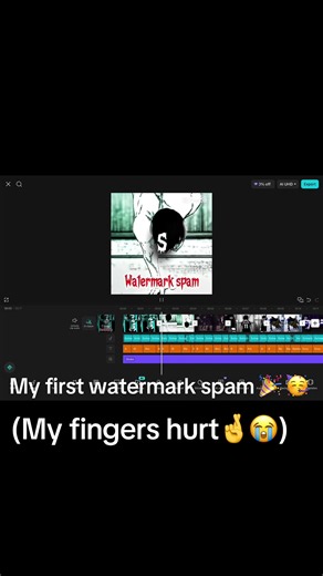 My first watermark edit — watermark spam tips