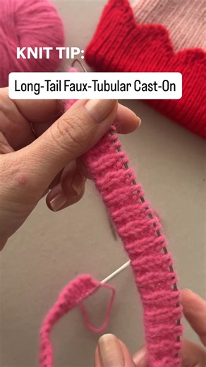 KNIT TIP ✨ A little cast-on magic for your next project! ✨ If you’re planning to knit your own Holding the Wave Beanie (or any project that starts with a 1×1 rib), here’s a small technique that can make a big difference. For my #wavebeaniektk, I used this clean, rounded cast-on method, similar to a tubular cast-on but without the additional steps. It begins with a standard Long-Tail Cast-On, followed by one set-up row in 1×1 rib. On the next row, the tubular-like edge is created by working each 