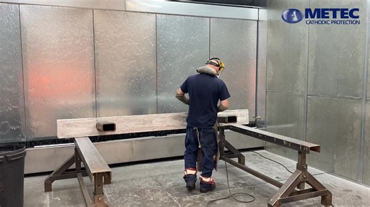 At Metec, protecting our team is just as important as the products we deliver. That’s why we’ve invested in two bespoke fettling booths, built specifically for our cast aluminium anodes. Each booth includes: 🔹 Water wash backdrops that capture and neutralise fine aluminium dust 🔹 An ATEX-certified vacuum system to safely remove floor debris 🔹 A tailored design, developed through real-world air quality testing By capturing dust at the source and ensuring safe disposal, we’re improving air qual