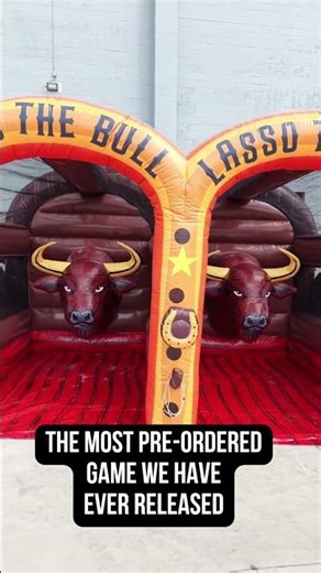 Rope the Bull — The Most Pre-Ordered New Inflatable Game on the Market