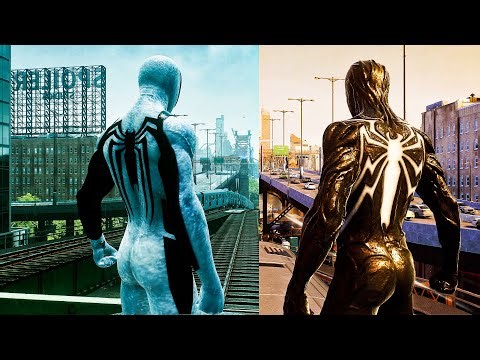 Venom Vs Anti-Venom Suit Free Roam Combat Gameplay Montage | Spider-Man 2