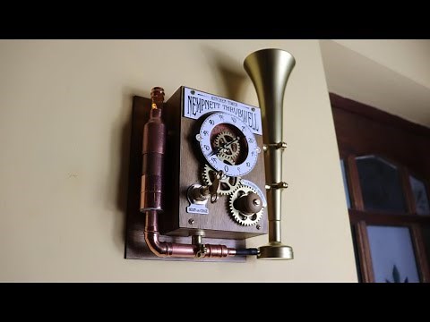 Make your own working steampunk machine!