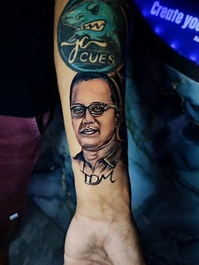 Ito na po first session ng full sleve tattoo , From my monicker,Kap Bucol, and Japanese Shadows , Next stop Tatay Digong ,my 2 daughters with the japanese background .#fblifestyle | Cathness Everden