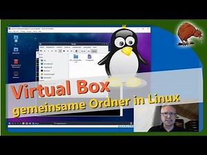 VirtualBox - gemeinsame Ordner in Linux nutzen