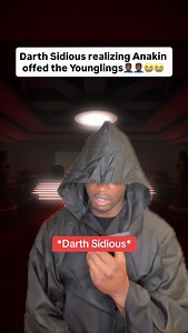 Darth Sidious realizing Anakin offed the Younglings🤦🏾‍♂️🤦🏾‍♂️😭😭😭 BRUH WAS TRIPPIN!😓 @ohlawdplays @3star5starmedia #reels #starwars #darthvader #order66 | ThaddBoii