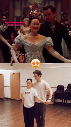 Benophie Actual vs Rehearsal Scene 😭💕| "The Night We Met" | Luke & Yerin Dance | Bridgerton Season 4