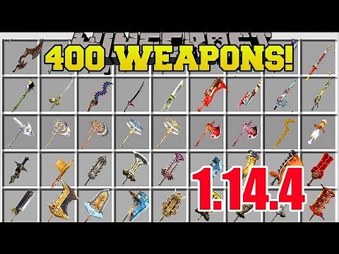 Dot Hack Weapons 1.15.1/1.12.2 | How To Install & Download DotHack Weapons In Minecraft