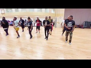 Beginner Men Line Dance Class!