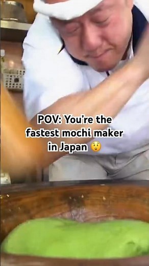 The World’s Most Skilled Mochi Maker in ACTION ⚡️😳