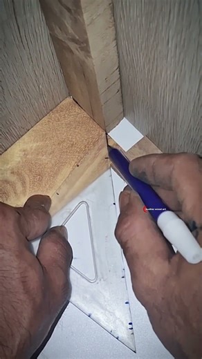 How to Mark and Cut Perfect Corner Joints Every Time #tipsandtricks