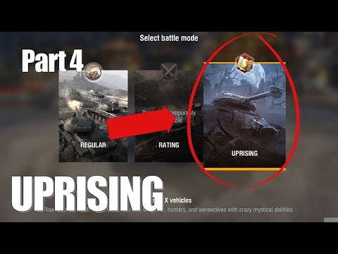 Playing the UPRISING game mode in WoTB [World of Tanks Blitz] gameplay part 4