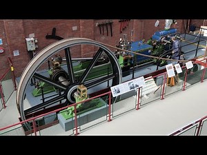 WASP MILL TANDEM COMPOUND HORIZONTAL ENGINE "ELSIE" - BOLTON STEAM MUSEUM ENGINE SPOTLIGHT #2