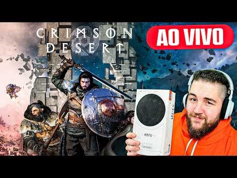 jogando CRIMSON DESERT no XBOX SERIES S e PC