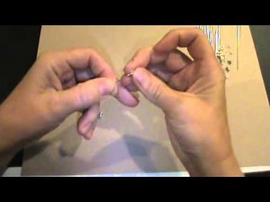 Beaded stick hat pin tutorial