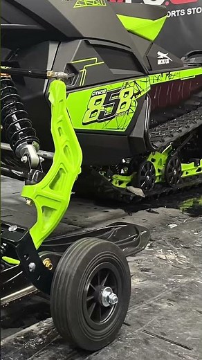 Wolftech Surface Saver Ski Dolly #snowmobile #skidolly #shorts