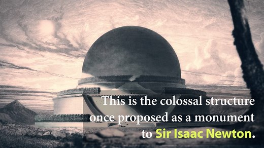 35K views · 923 reactions | To mark the anniversary of the death of Sir Isaac Newton, we look at the gigantic, beautiful cenotaph proposed to house his sarcophagus. | BBC Future | Facebook
