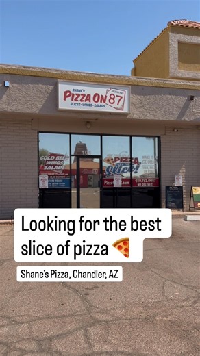 Looking for the best slice of pizza in Arizona #phoenix #arizona