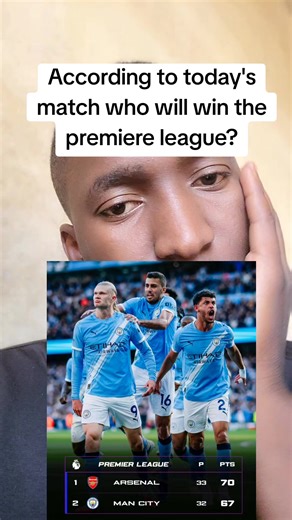 According to today's match who will win the premiere league?#creatorsearchinsights #foryoupage #foryou #viral #fyp