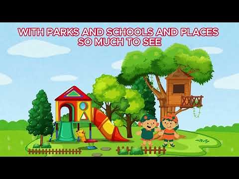 My City Song for Kids | Learn About City Life & Places | Kids Learning Song | ESL for Kids