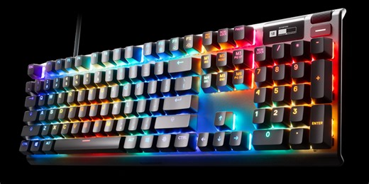 SteelSeries Apex Pro magnetic keyboard with OLED smart display now $140 ($60 off)