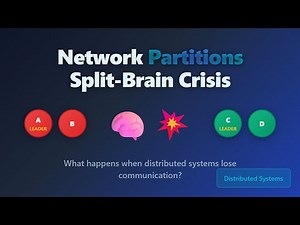 Network Partitions & Split-Brain Explained for Beginners