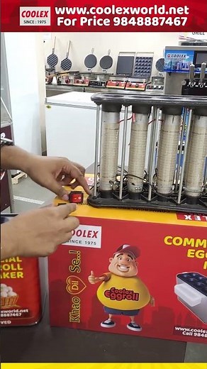 🥚Egg Roll Machines Working Explained | Switches, Tubes, Heater & Mechanism Explained