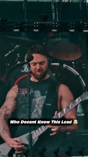 A Nostalgic Lead 🎸⚡ #bulletformyvalentine #bfmv #guitar