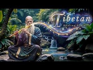 (NO ADS) Tibetan Healing Flute for Cleanse the Aura and Space - Healing Stress, Anxiety, Depression