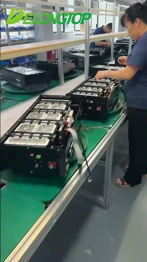 Lithium Energy Storage Battery Factory Production Line - Delong