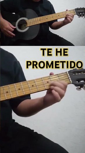 TE HE PROMETIDO Guitarra Intro Leo Dan 2/2 - Tablatura #tocaycanta #aprenderatocarguitarra #shorts