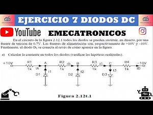 EJERCICIO N°07 || ANÁLISIS DEL DIODO EN DC CON 3 DIODOS 👨🏻‍💻👨🏾‍💻👨🏻‍🏫👷🏻‍♂️👷🏽‍♂️🔋💾📚🎥🧮📐💻🔌