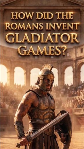 How Did The Romans Invent Gladiators Games #documentary #games #gladiator #war
