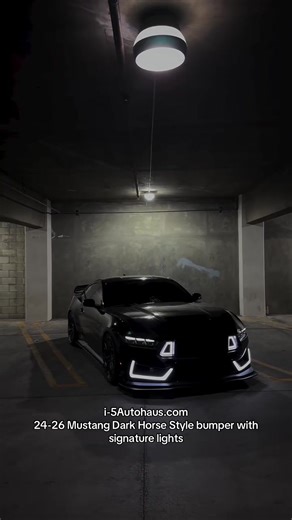 Nothing makes us happier than seeing our customers loving the results. S650 Dark Horse style bumper with signature lights by i5Autohaus. The transformation speaks for itself. Trust the brand.#i5autohaus #fordmustang #s650mustang
