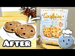 blind bag BAKING... 🍪 | DIY papercraft kitchen