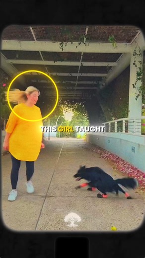 This Girl Taught Her Dog to SHINE. 🥺💃 #TraceOfEden
