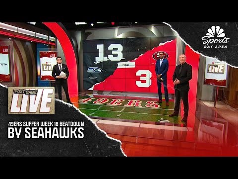 Brock Purdy, 49ers beat down by Seahawks 13-3 in disappointing Week 18 loss | NBC Sports Bay Area