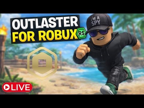 Live OUTLASTER for Robux PLS Donate - Roblox